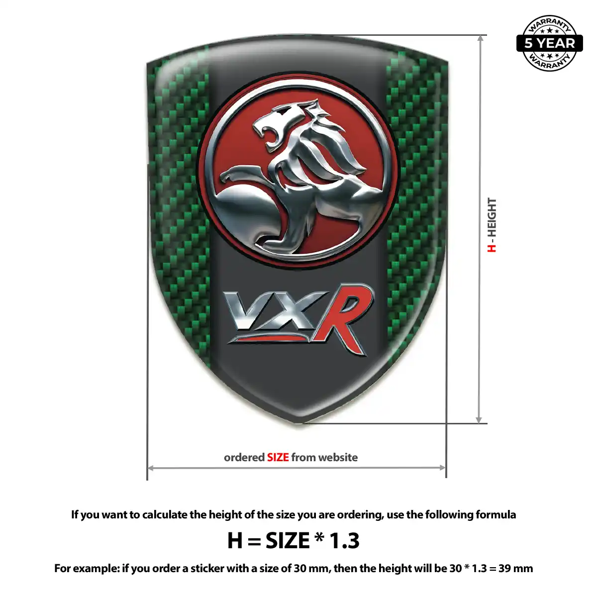 Vauxhall Crest Emblem Deluxe Edition