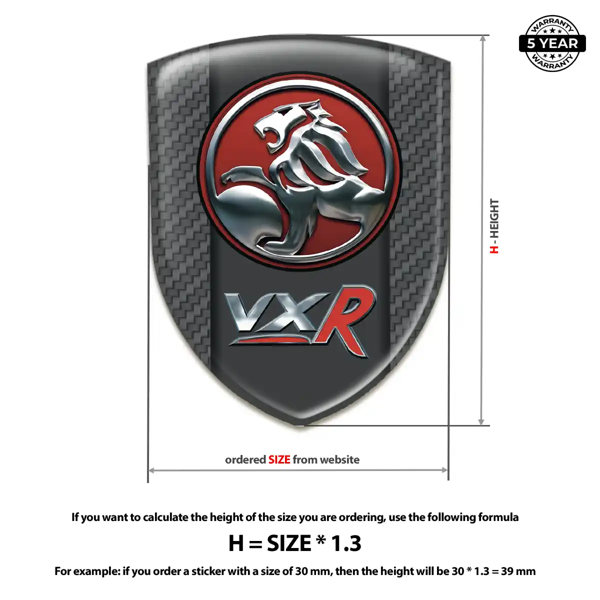 Vauxhall Crest Emblem Exclusive Series
