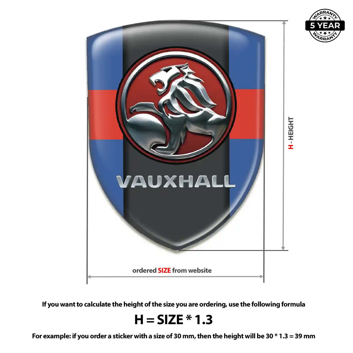 Vauxhall Crest Emblem Exterior Luxe