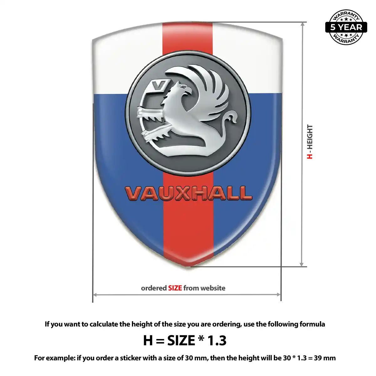 Vauxhall Crest Emblem Noble Edition