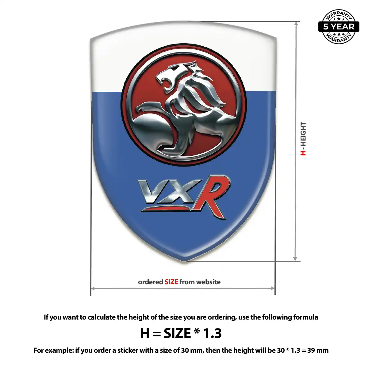 Vauxhall Crest Emblem Opulent Line