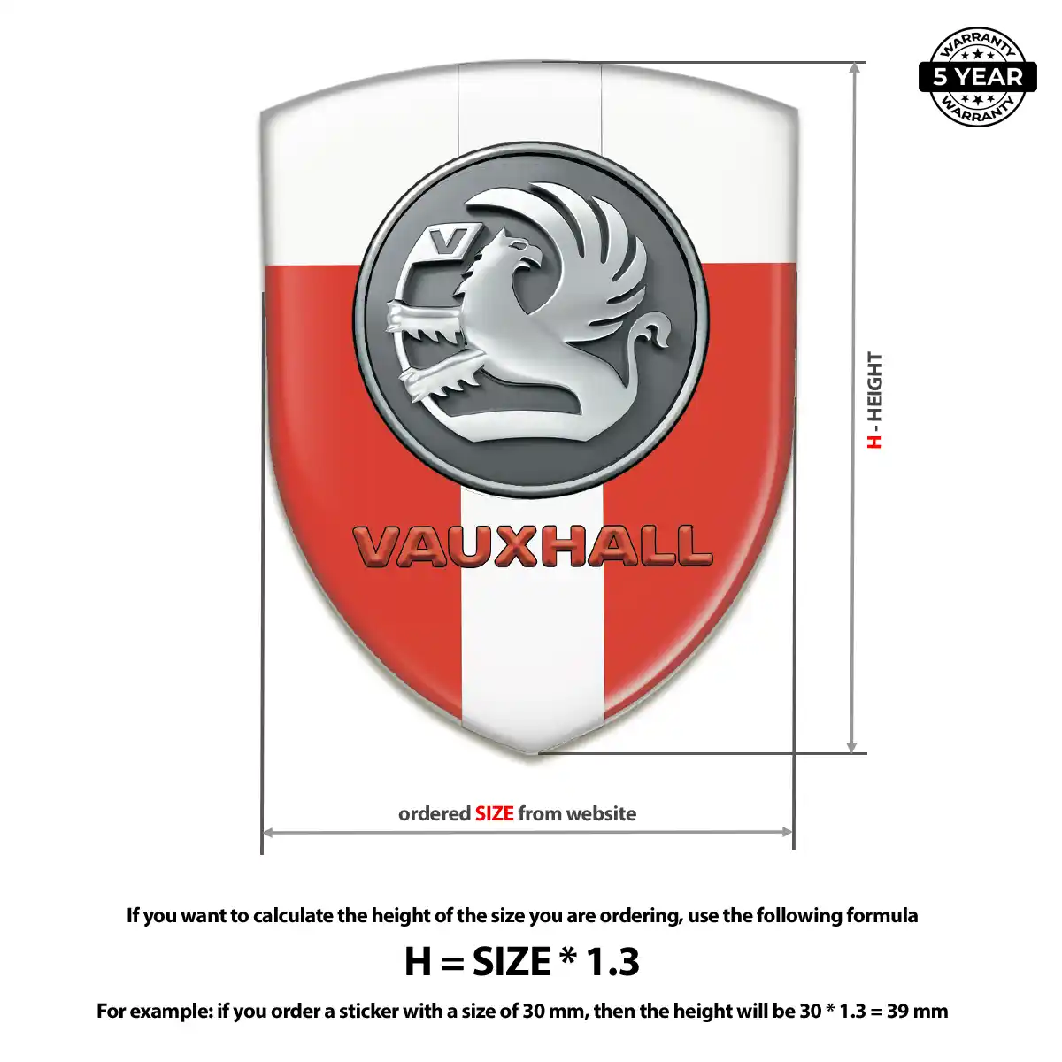 Vauxhall Crest Emblem Prestige Line