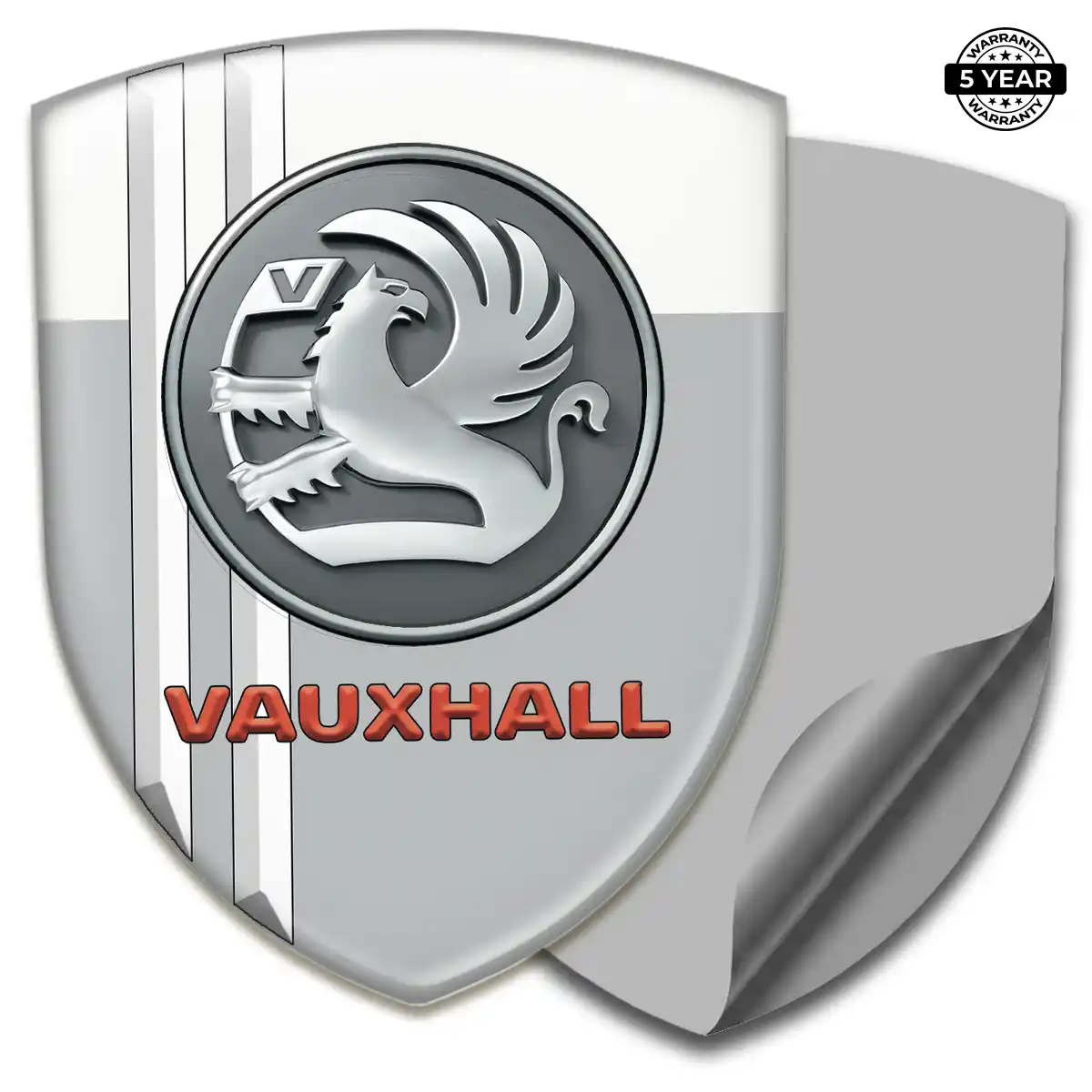 Vauxhall Crest Emblem Refined Design