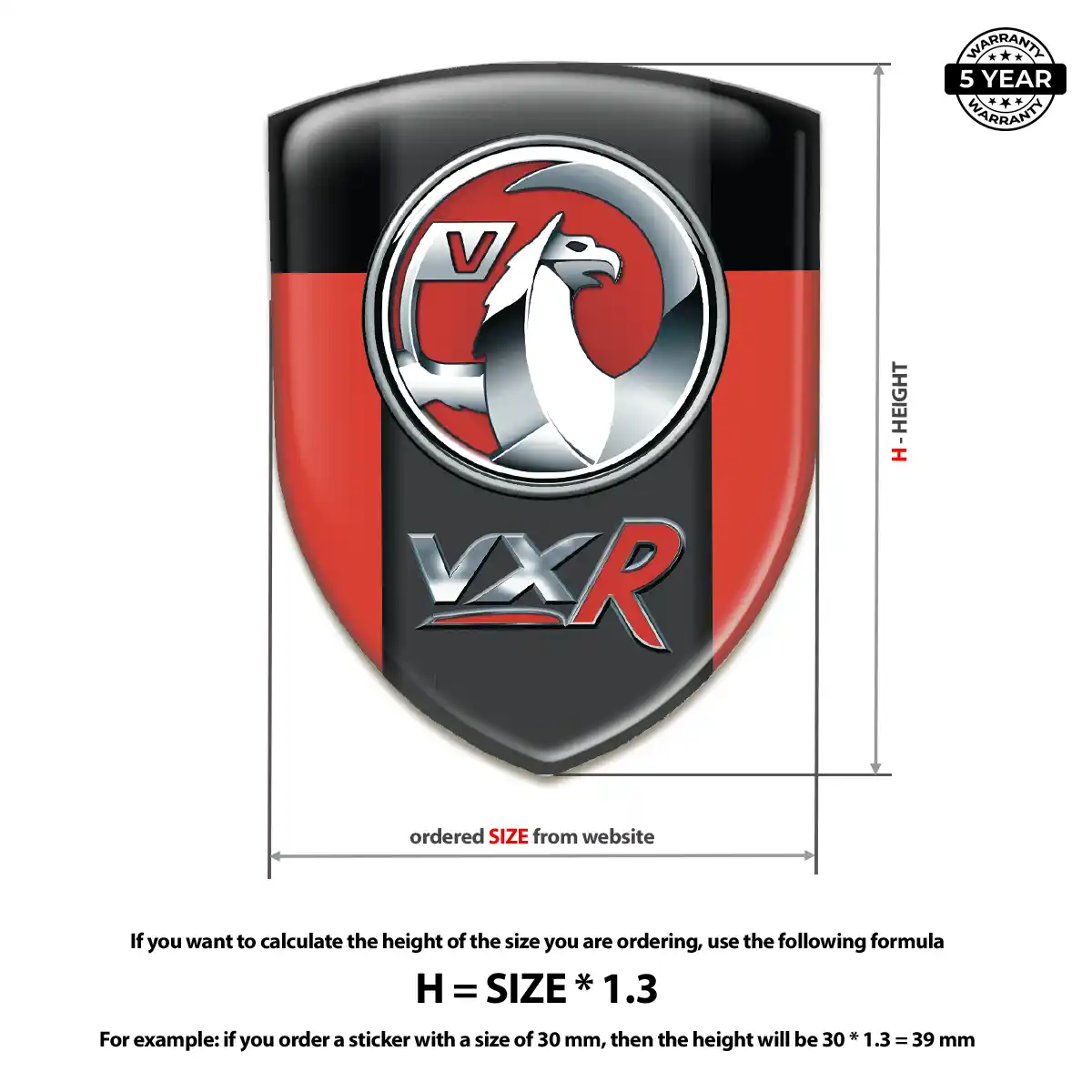 Vauxhall Crest Emblem Sleek Style