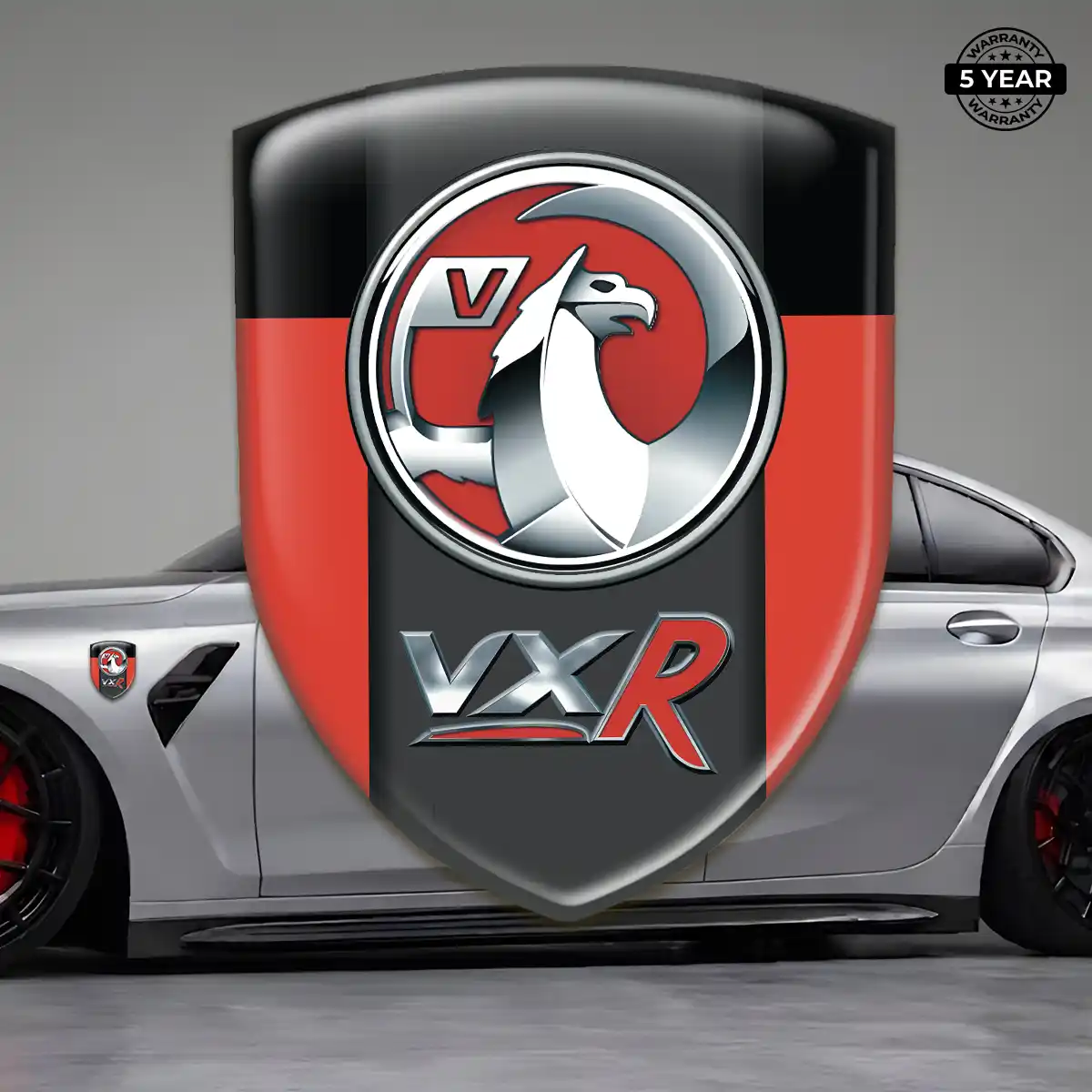 Vauxhall Crest Emblem Sleek Style