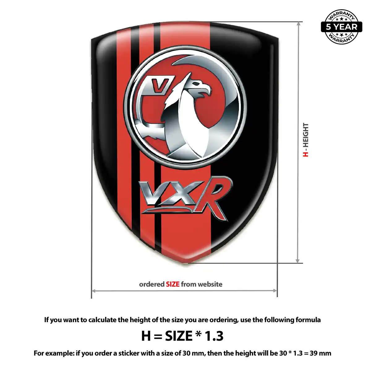 Vauxhall Crest Emblem Superior Craft