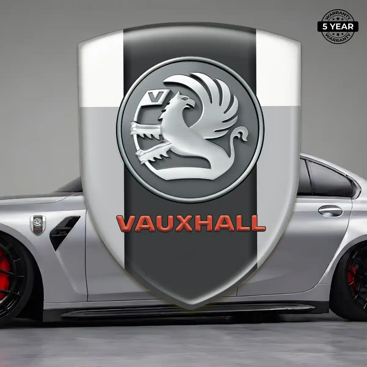 Vauxhall Crest Logo Emblem Elite Finish