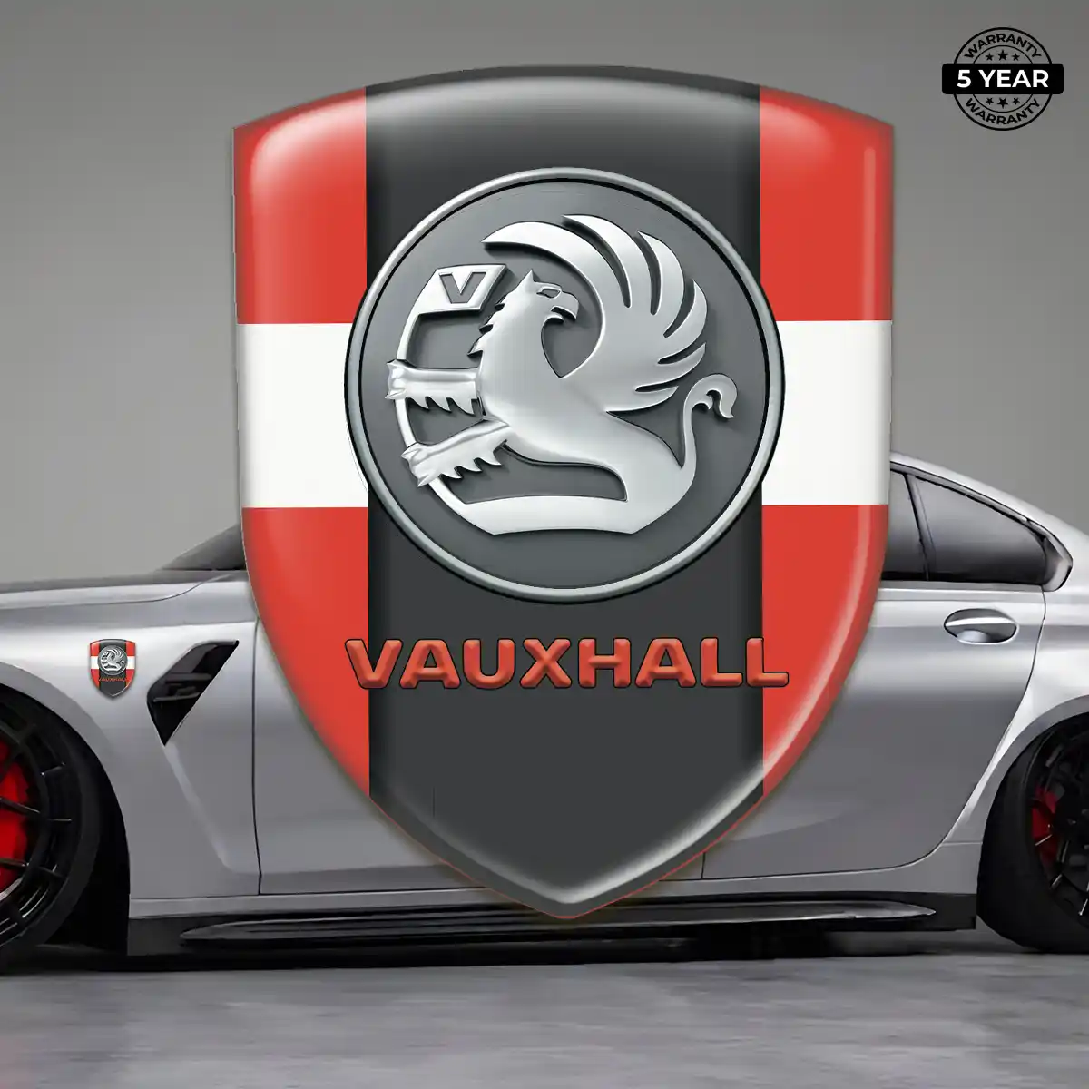 Vauxhall Crest Logo Emblem Interior Elegance