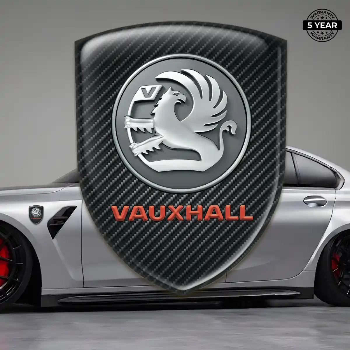 Vauxhall Crest Logo Emblem Opulent Line