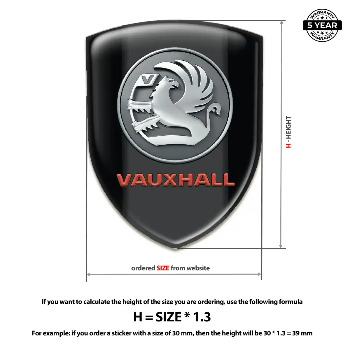 Vauxhall Crest Logo Emblem Sleek Style