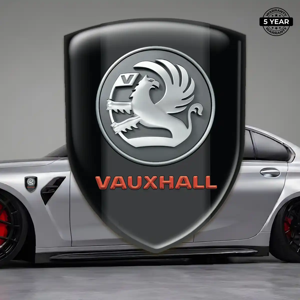 Vauxhall Crest Logo Emblem Sleek Style