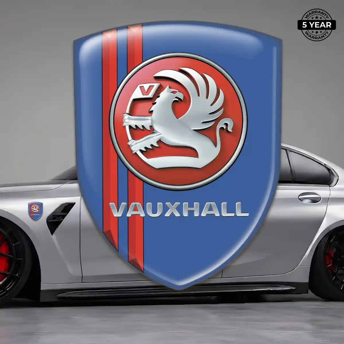 Vauxhall Crest Logo Emblem Superior Craft