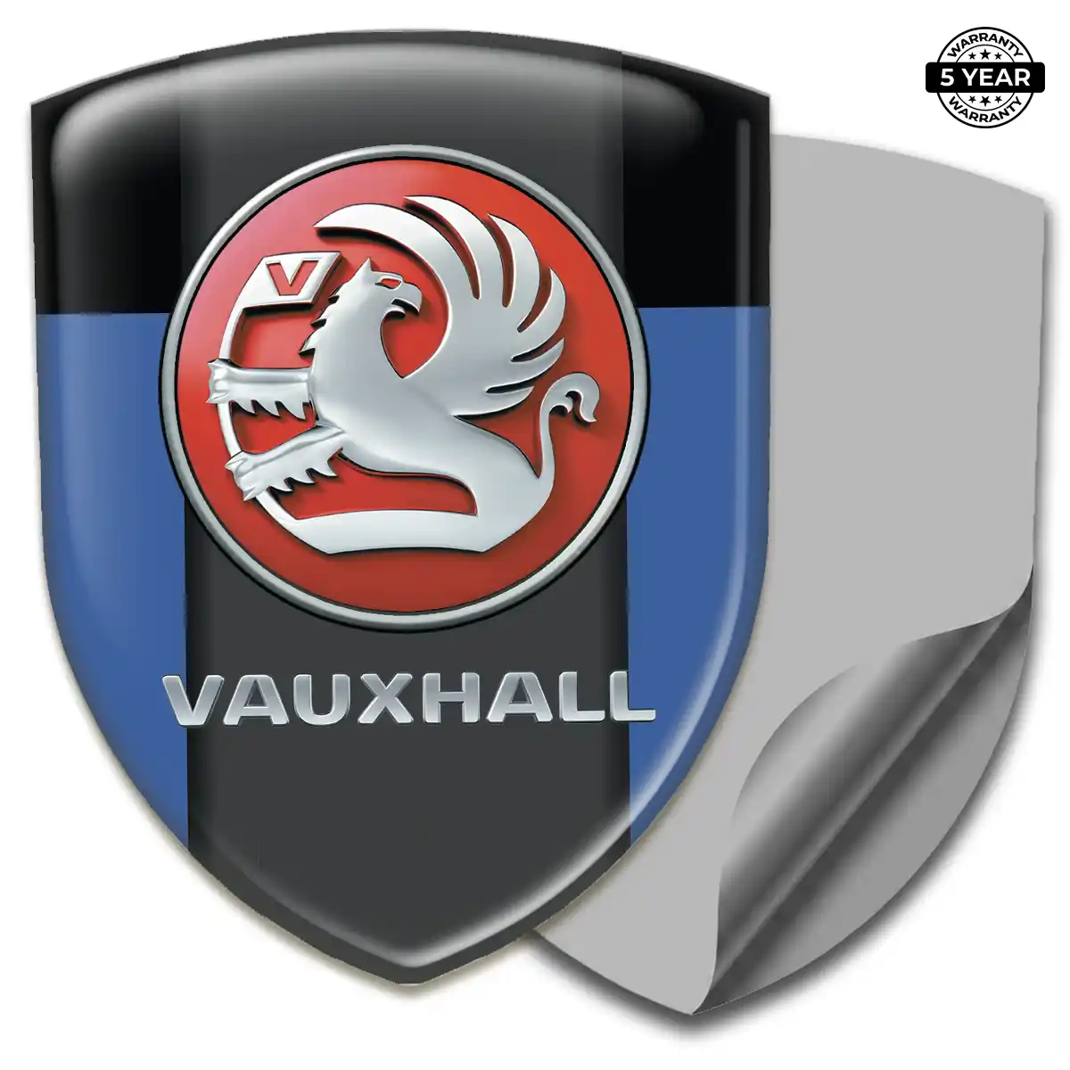 Vauxhall Domed Badge Elite Finish