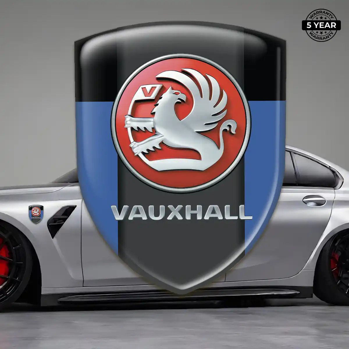 Vauxhall Domed Badge Elite Finish