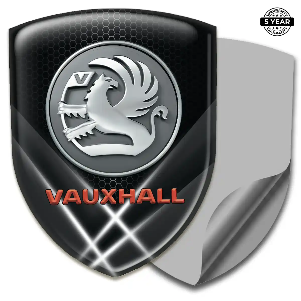 Vauxhall Domed Badge Refined Design