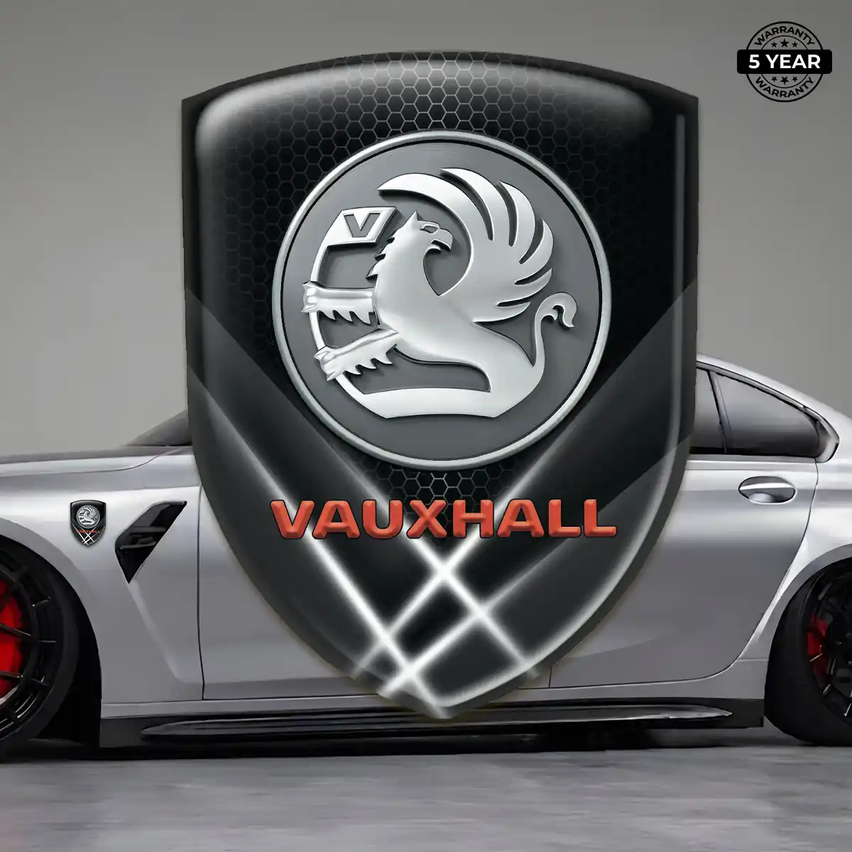Vauxhall Domed Badge Refined Design