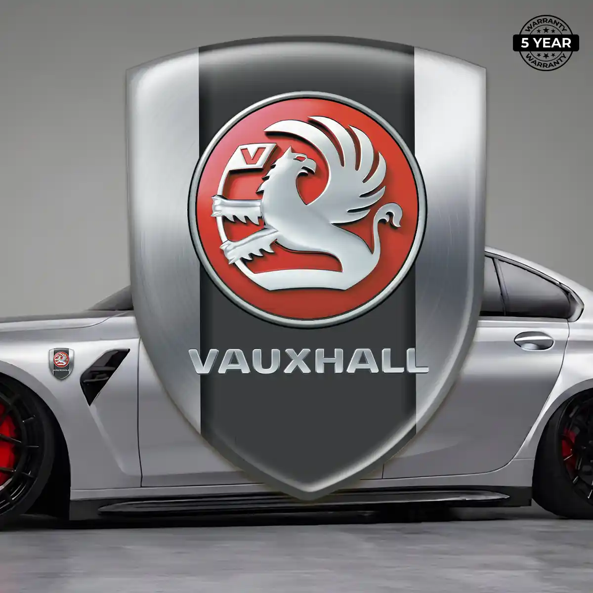Vauxhall Domed Badge Resin Luxe