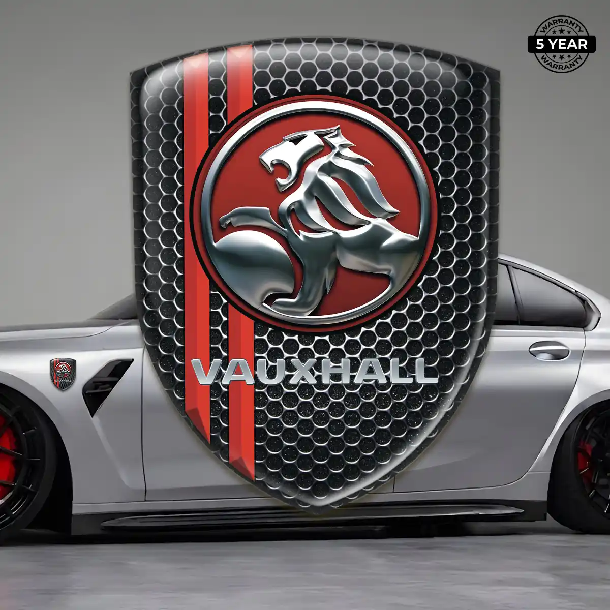 Vauxhall Domed Car Sticker Elite Edition