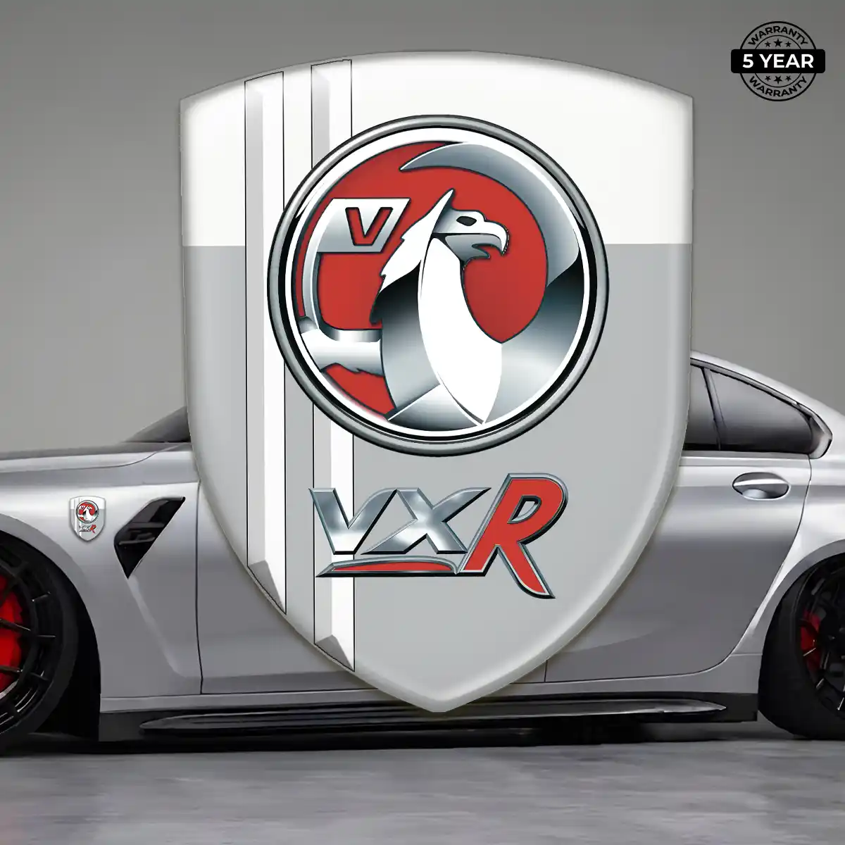 Vauxhall Domed Car Sticker Elite Finish