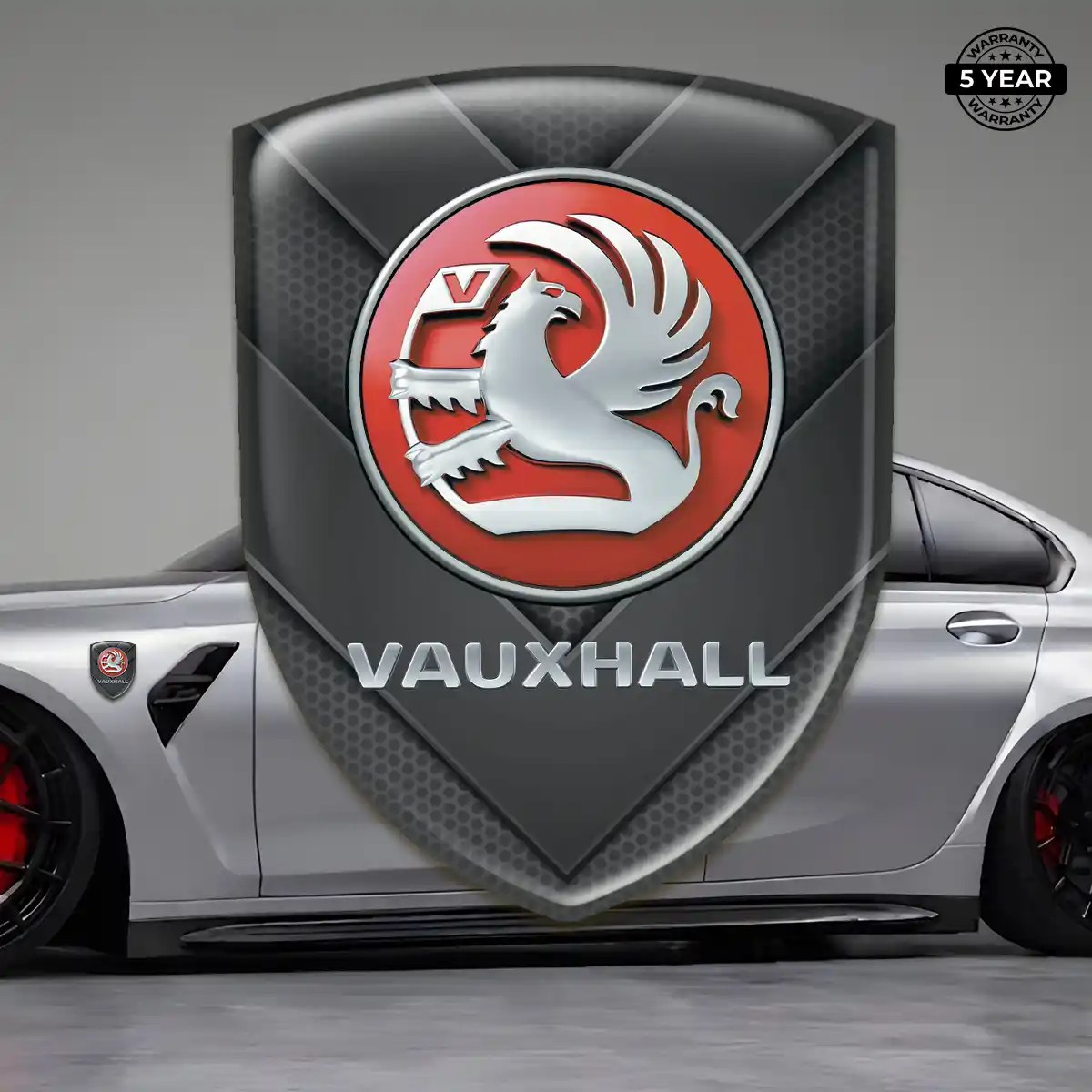 Vauxhall Domed Car Sticker Exclusive Series