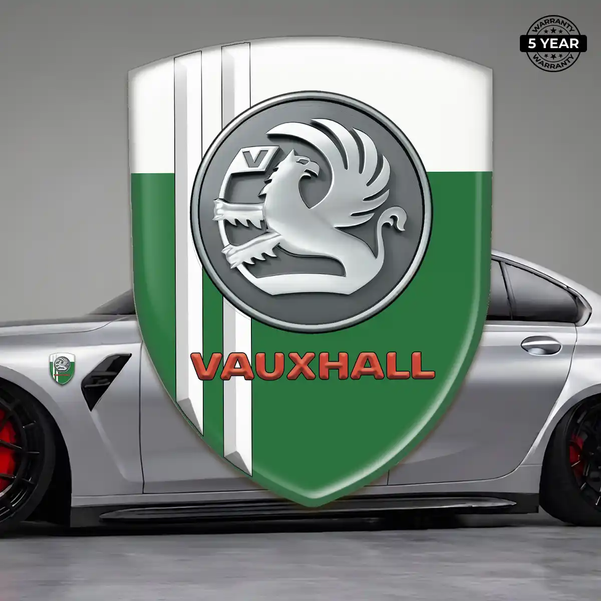 Vauxhall Domed Car Sticker Interior Luxe