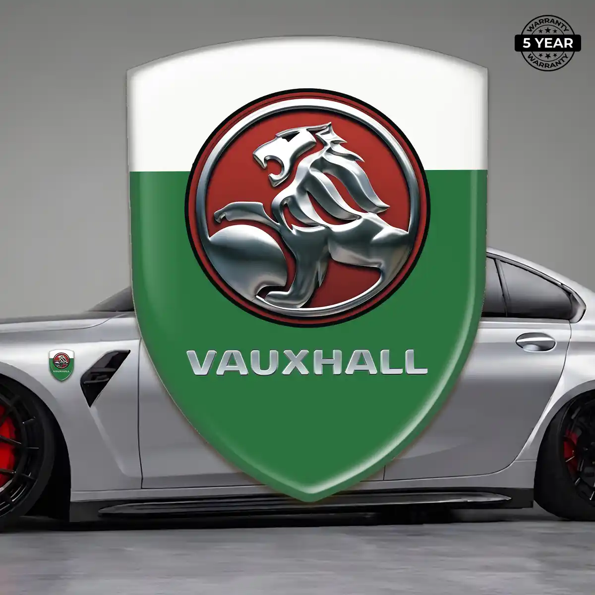 Vauxhall Domed Car Sticker Outer Style