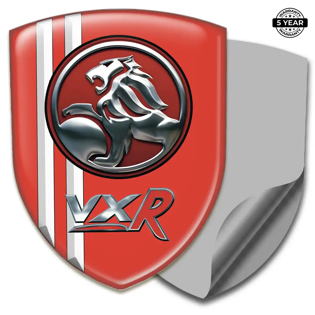 Vauxhall Domed Car Sticker Refined Design