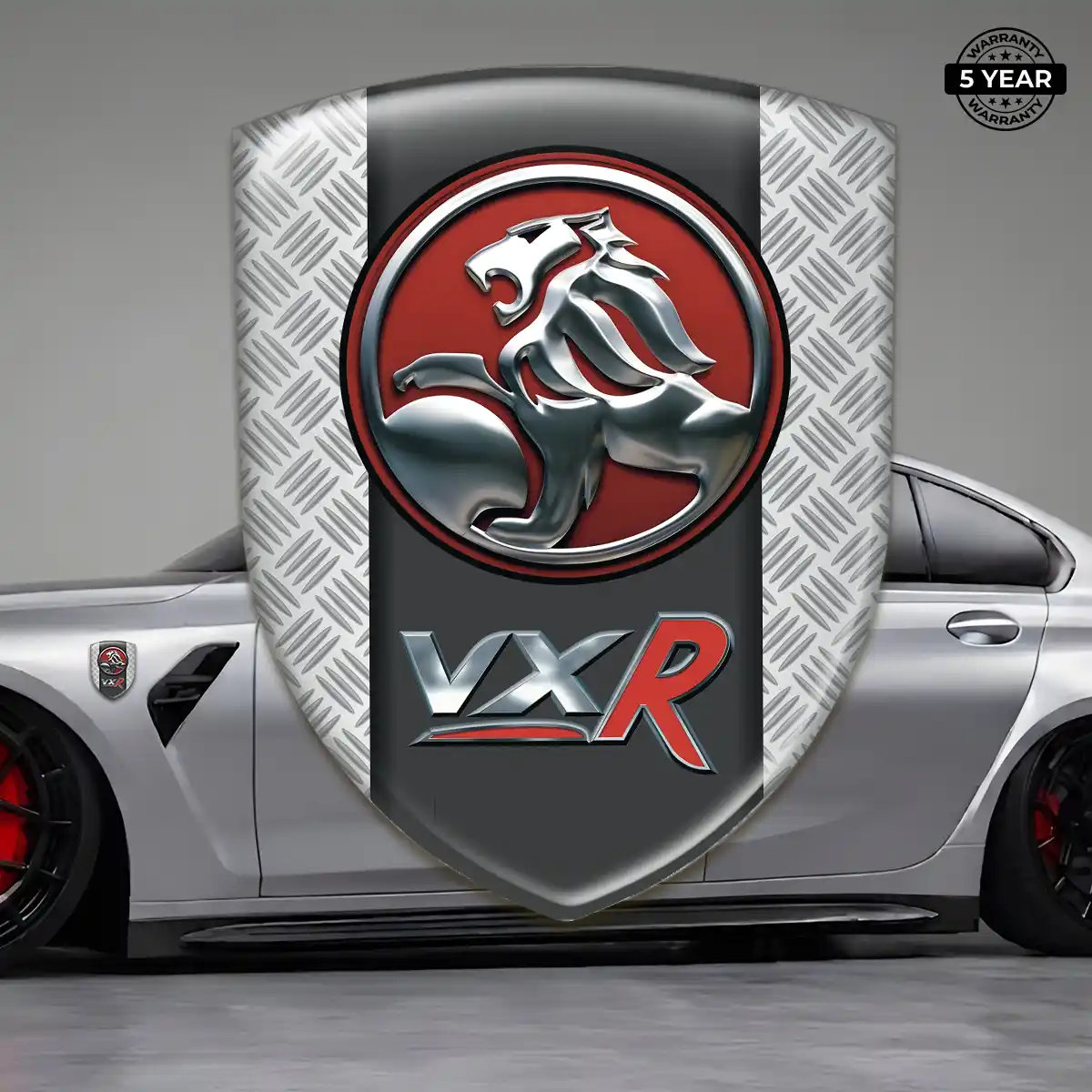 Vauxhall Domed Car Sticker Resin Elite