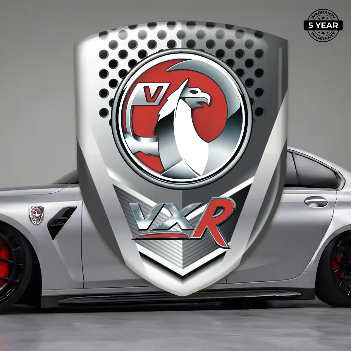 Vauxhall Domed Car Sticker Resin Luxe