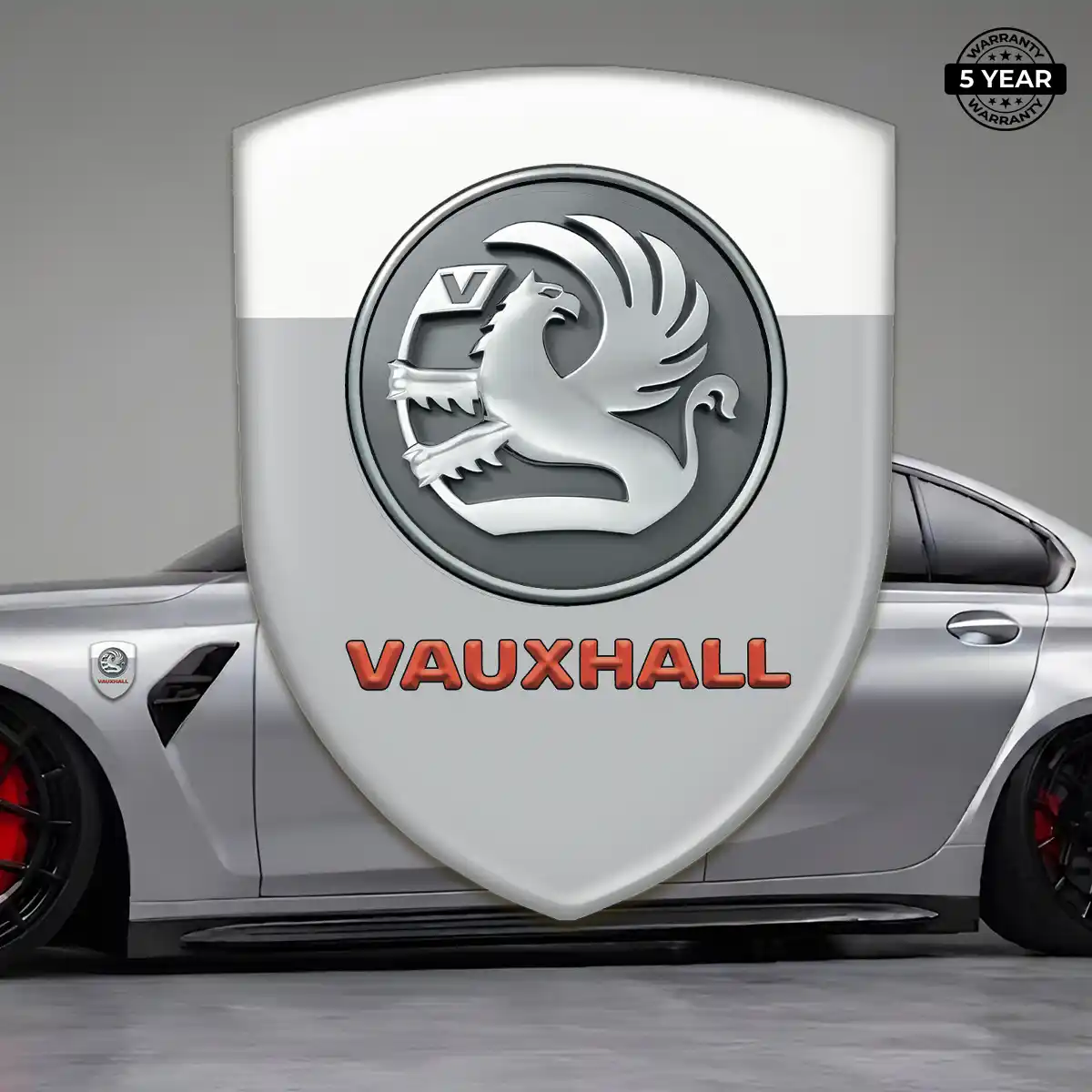 Vauxhall Domed Decal Prime Quality