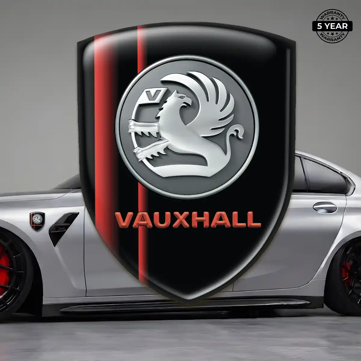 Vauxhall Domed Emblem Outer Style