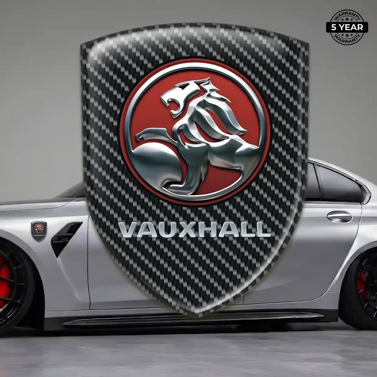 Vauxhall Domed Emblem Resin Luxe