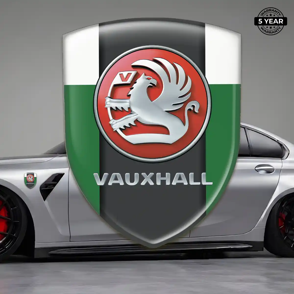 Vauxhall Domed Logo Decal Cabin Style