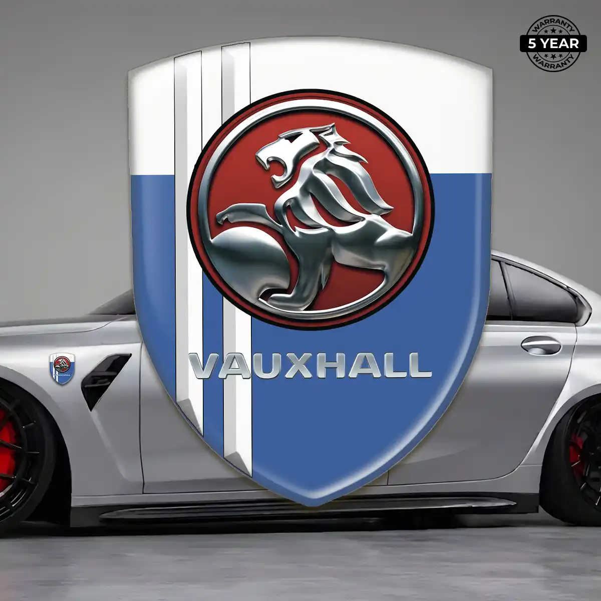 Vauxhall Domed Logo Decal Deluxe Edition
