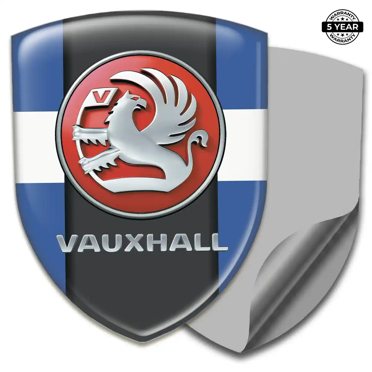Vauxhall Domed Logo Decal Elite Finish
