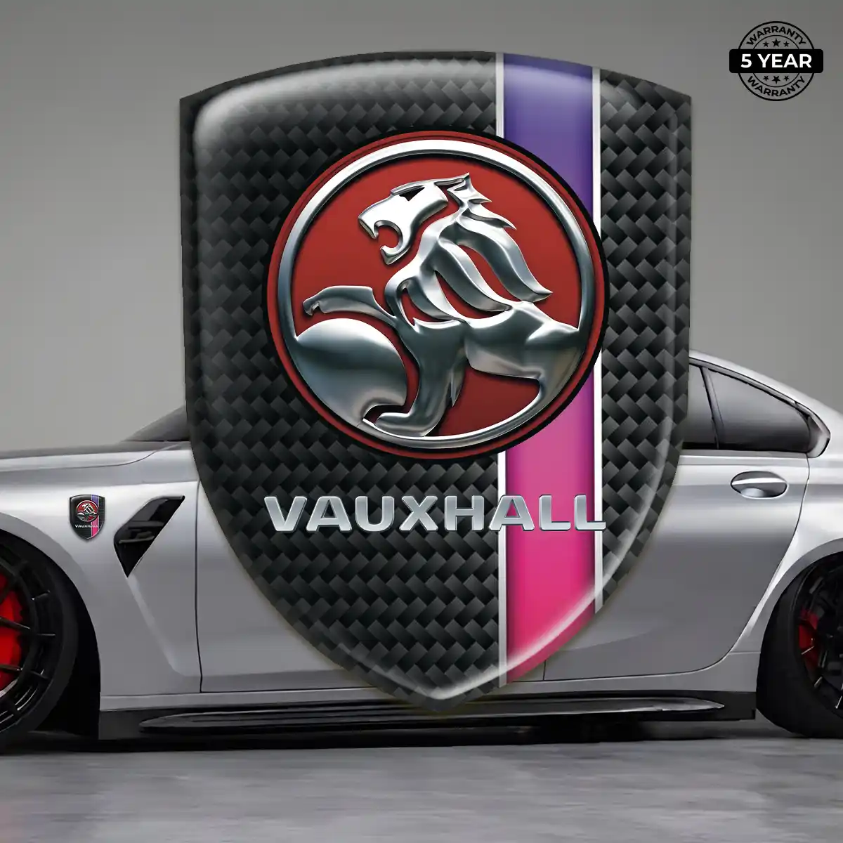 Vauxhall Domed Logo Decal Exclusive Series