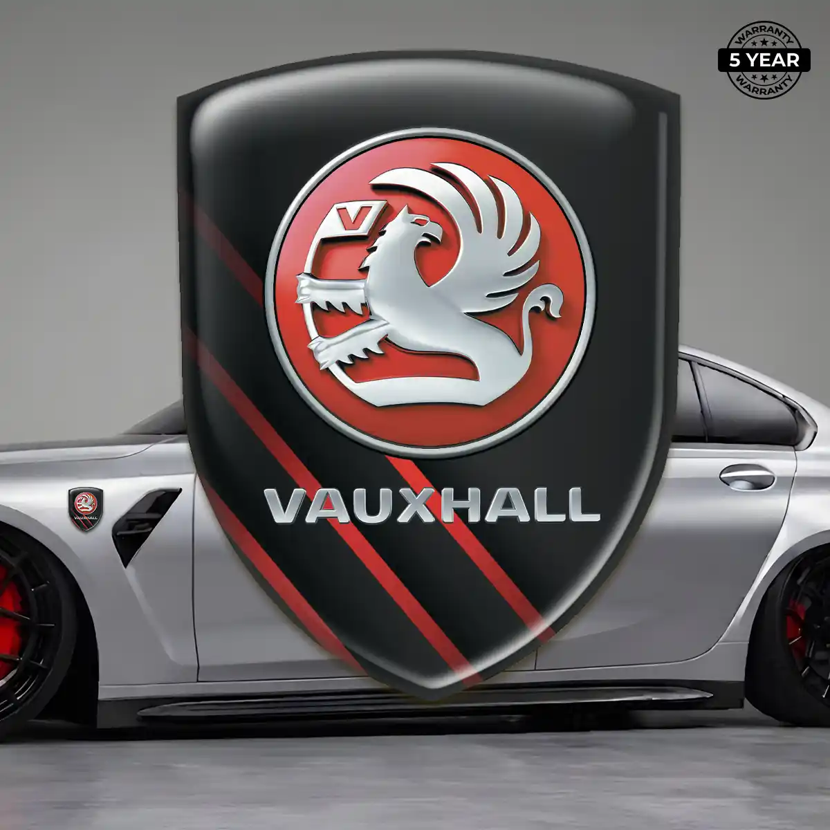 Vauxhall Domed Logo Decal Interior Luxe