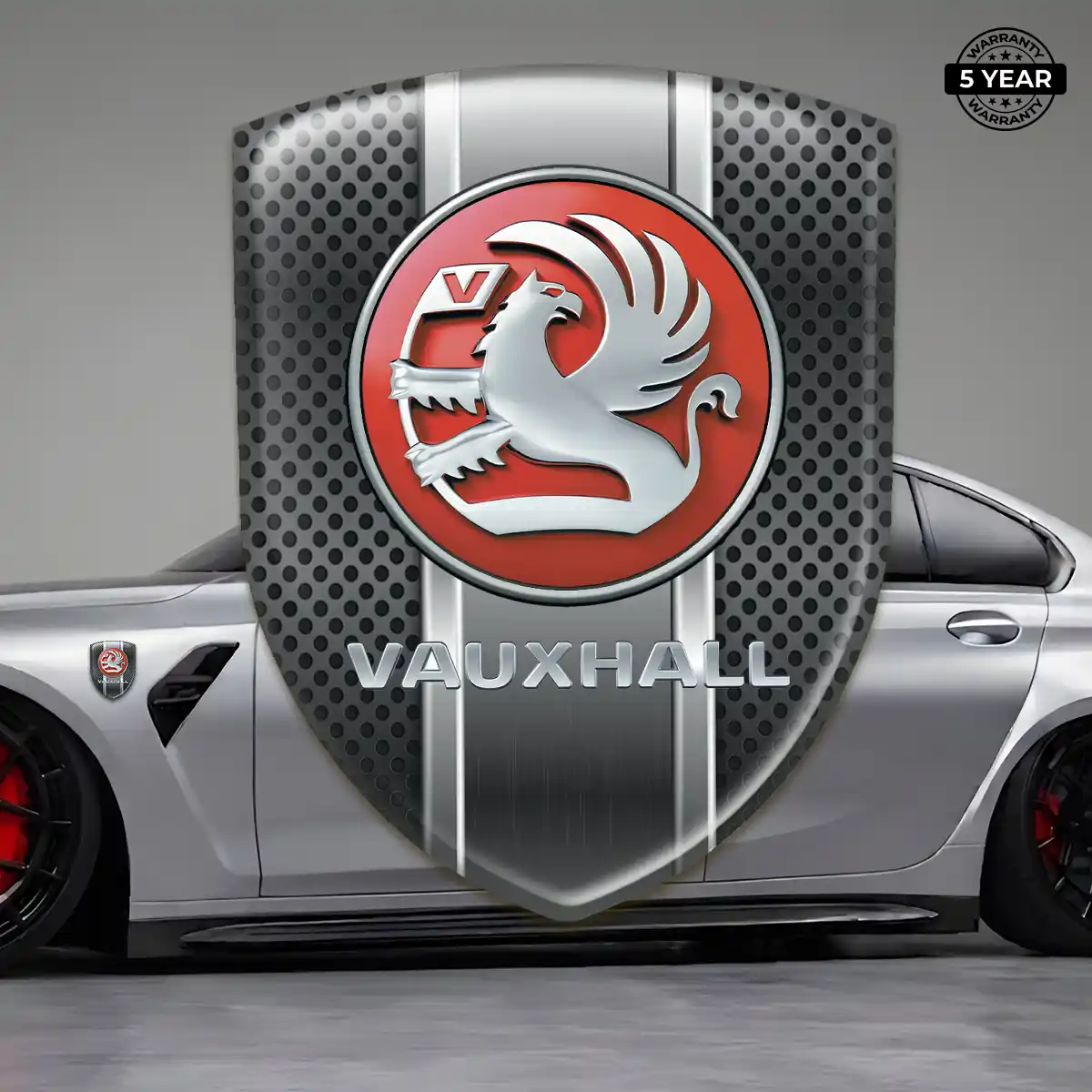 Vauxhall Domed Logo Decal Opulent Line