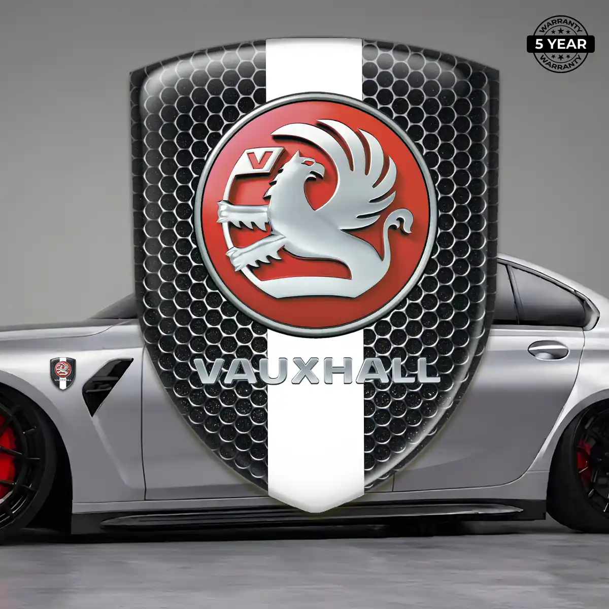 Vauxhall Domed Logo Decal Premium Dome
