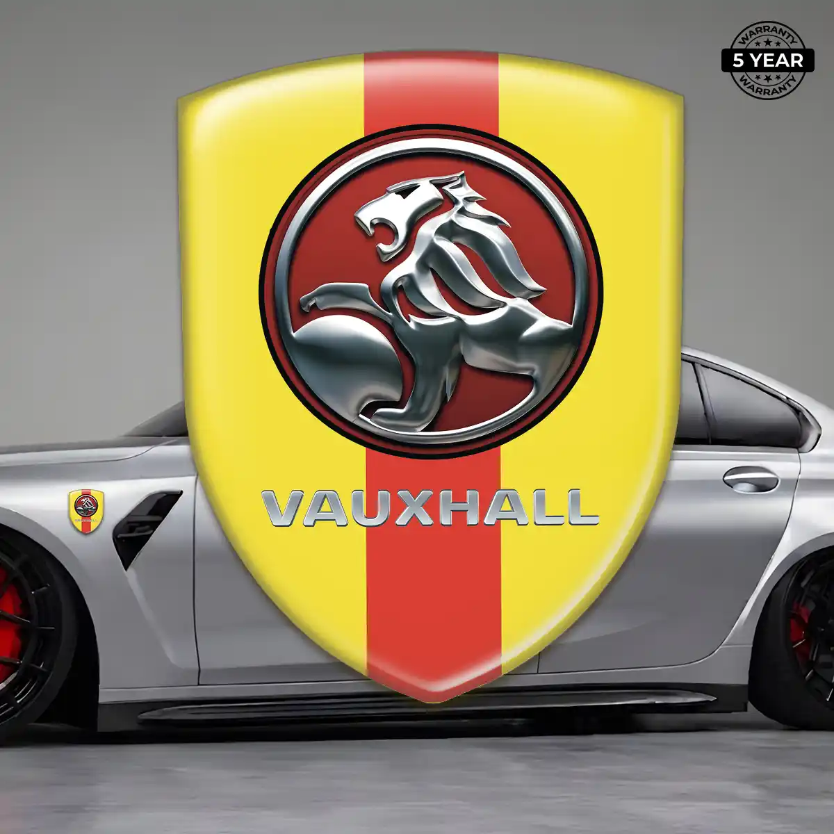 Vauxhall Domed Logo Decal Prime Quality