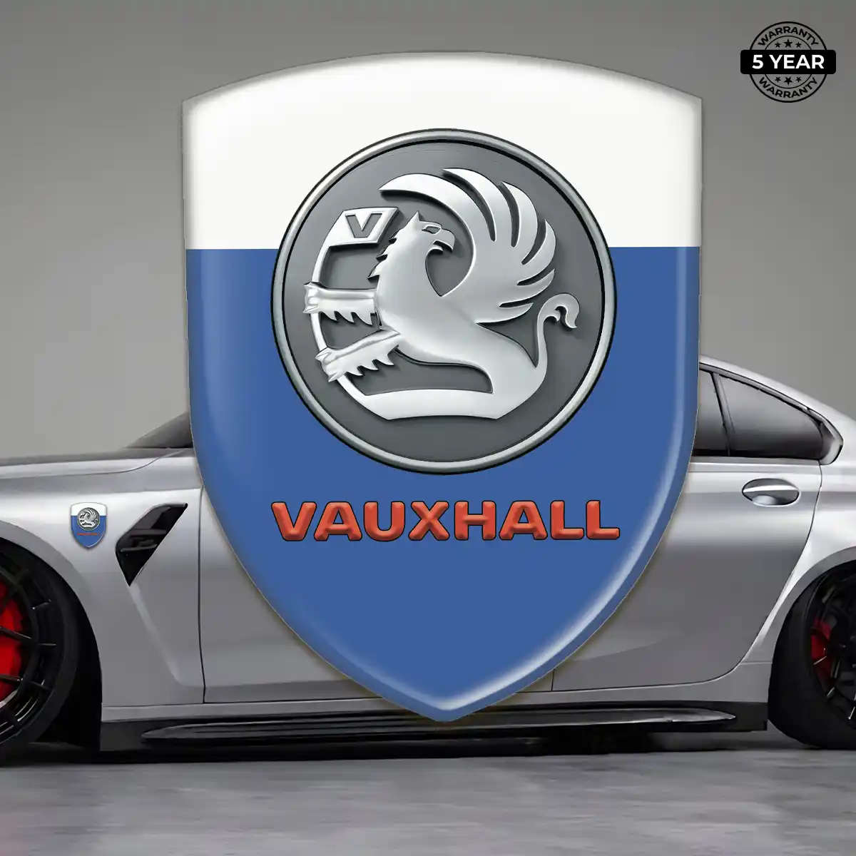 Vauxhall Domed Logo Decal Refined Design