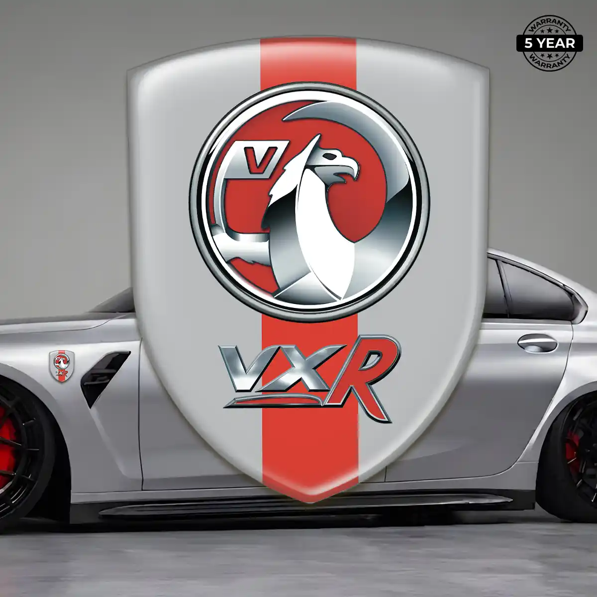 Vauxhall Domed Logo Decal Sleek Style