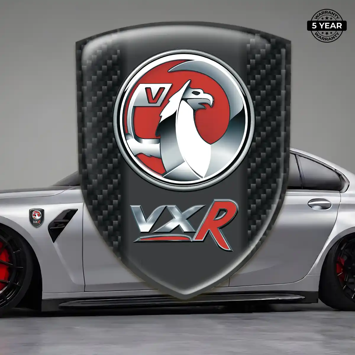 Vauxhall Domed Logo Sticker Elite Edition
