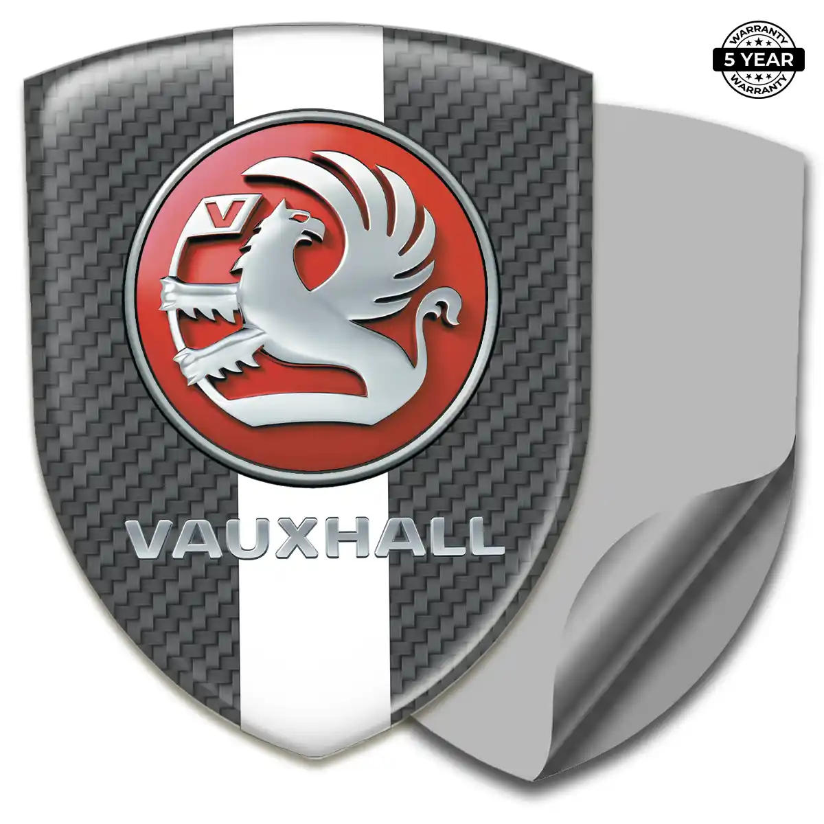 Vauxhall Domed Logo Sticker Interior Elegance