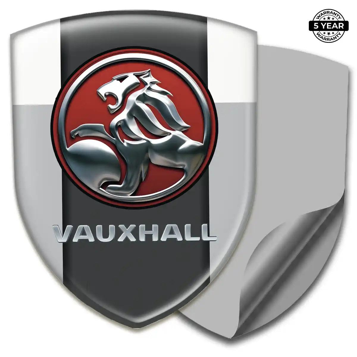Vauxhall Domed Logo Sticker Interior Luxe