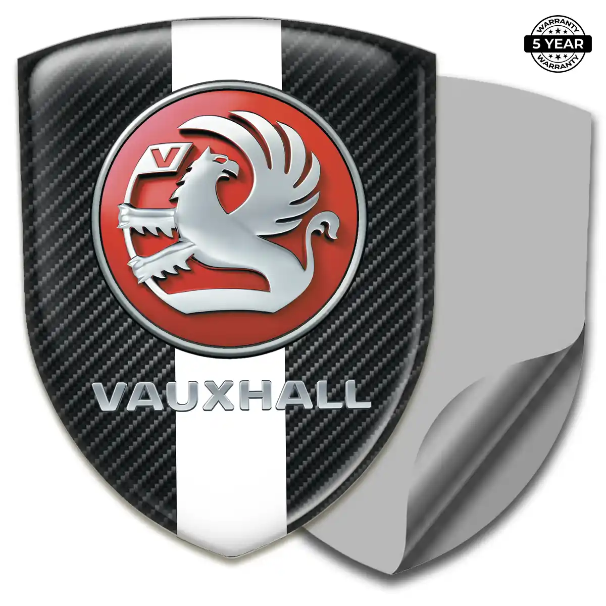 Vauxhall Domed Logo Sticker Noble Edition