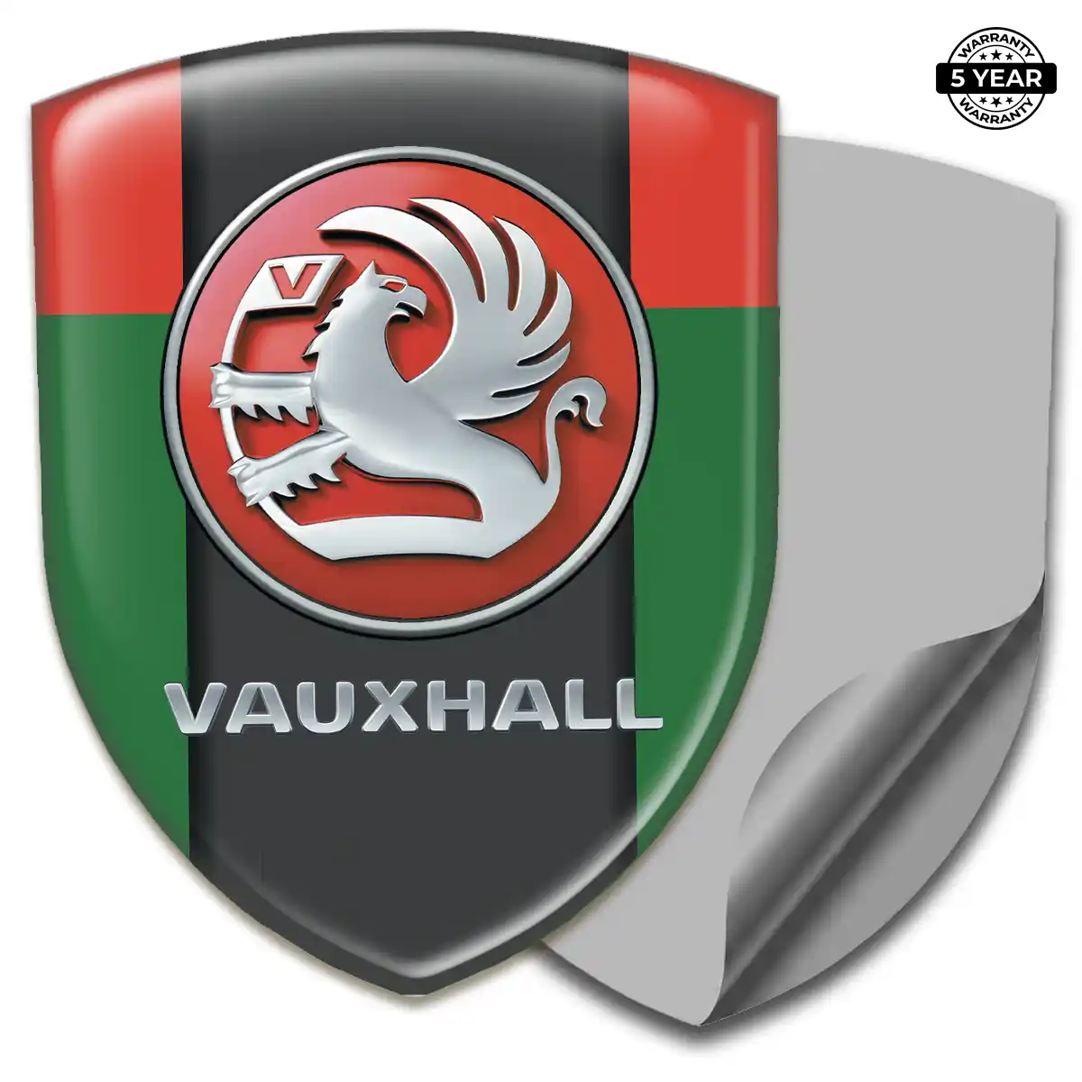 Vauxhall Domed Logo Sticker Outer Style