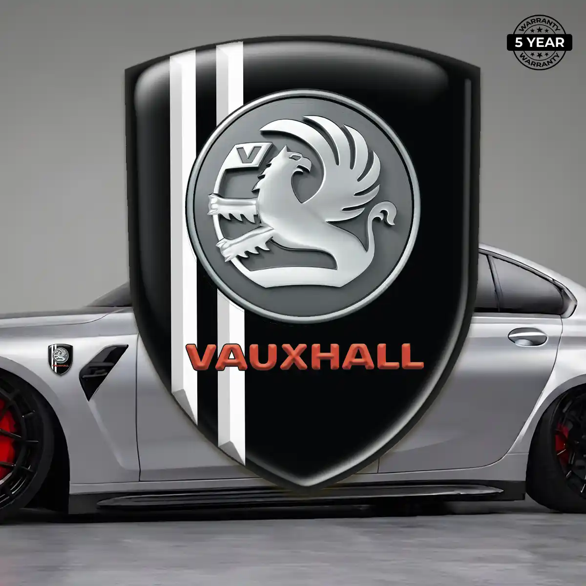 Vauxhall Domed Logo Sticker Prestige Line