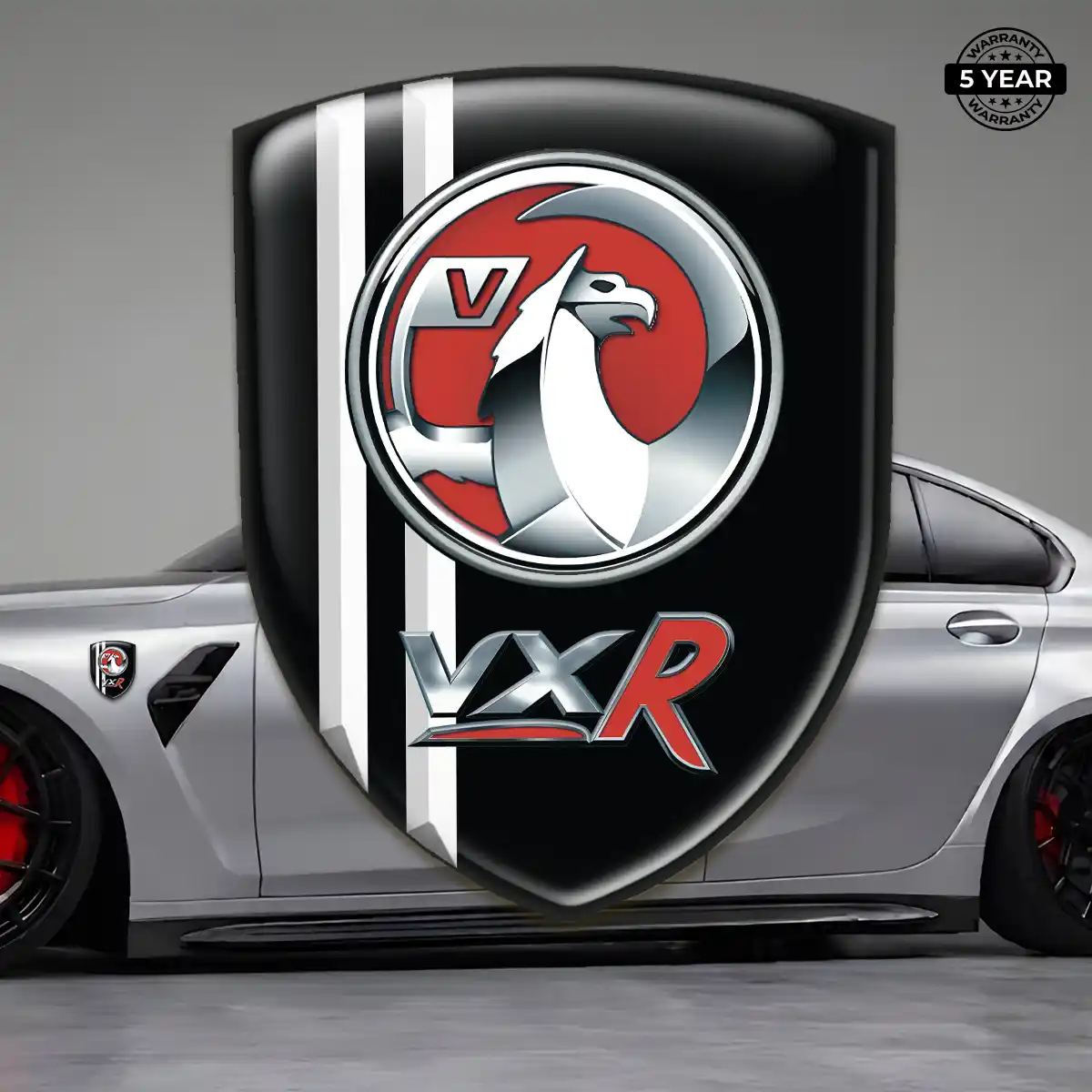 Vauxhall Domed Logo Sticker Prime Quality