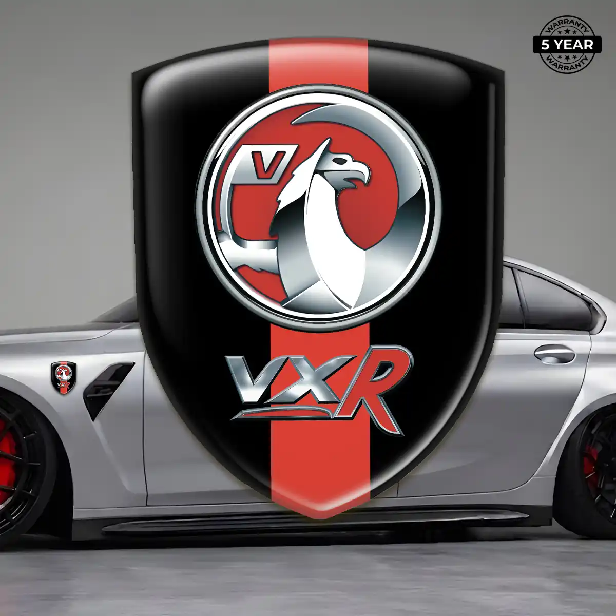 Vauxhall Domed Logo Sticker Sleek Style